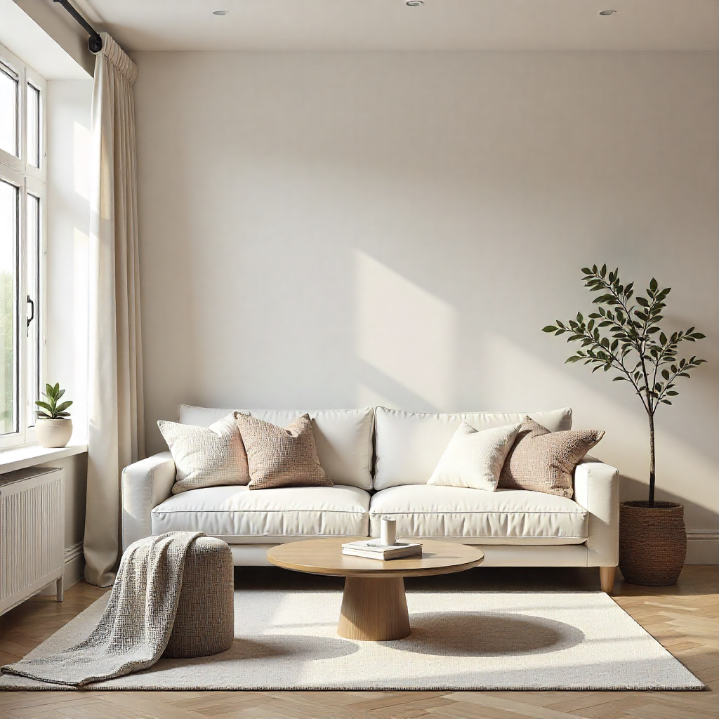 Happy clients with beautifully designed interiors